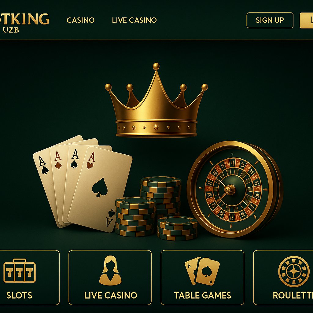 SlotKing UZB Обзор Казино — Без Отыгрыша