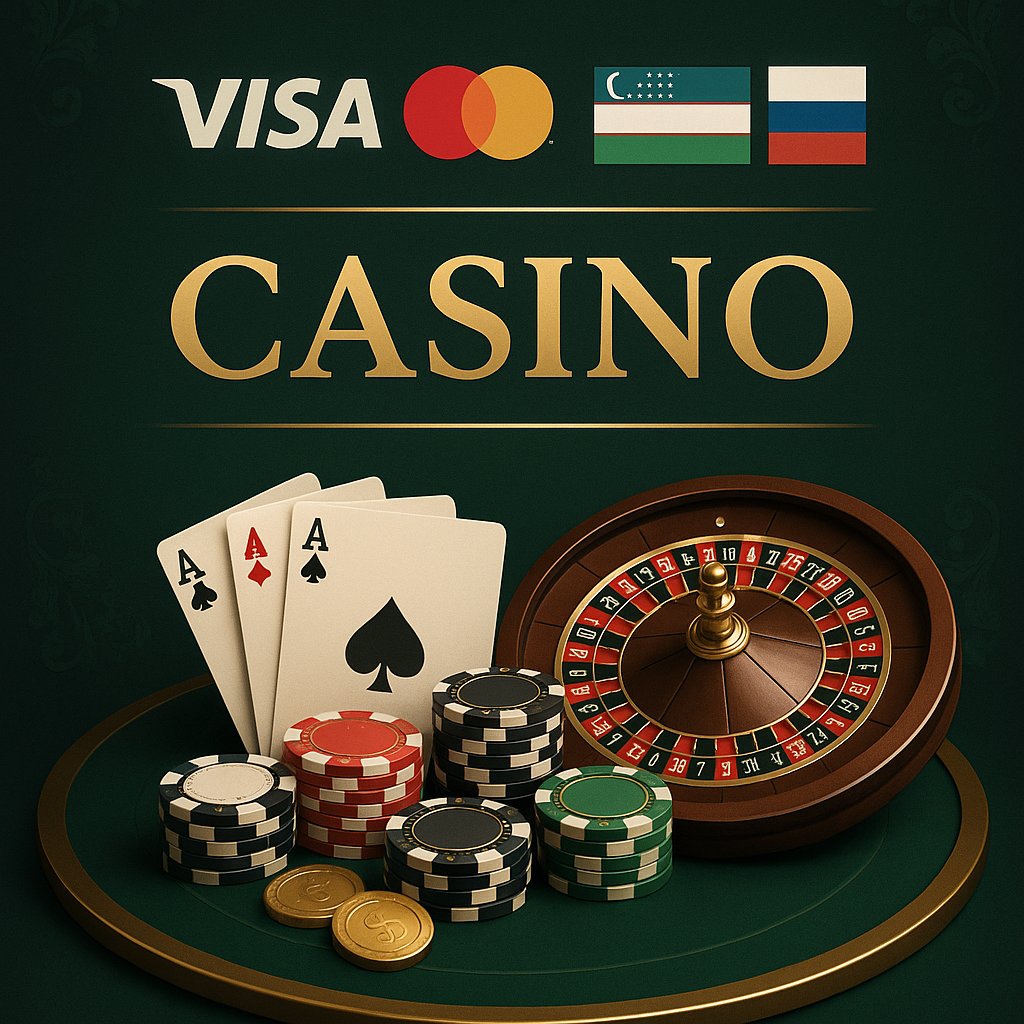 Visa Mastercard Казино Узбекистан — Международные Карты