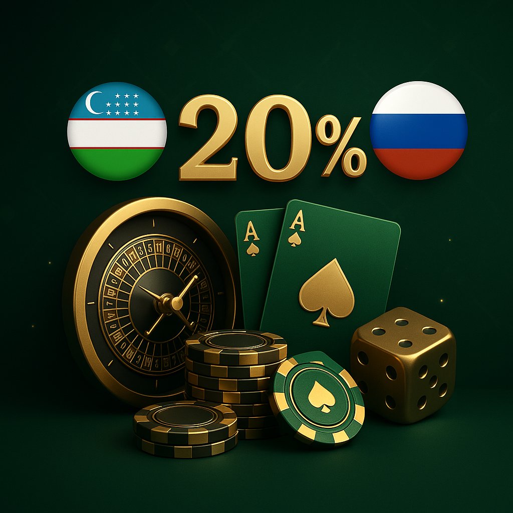 Высокий Бонус Казино Узбекистан — 200-300% Предложение